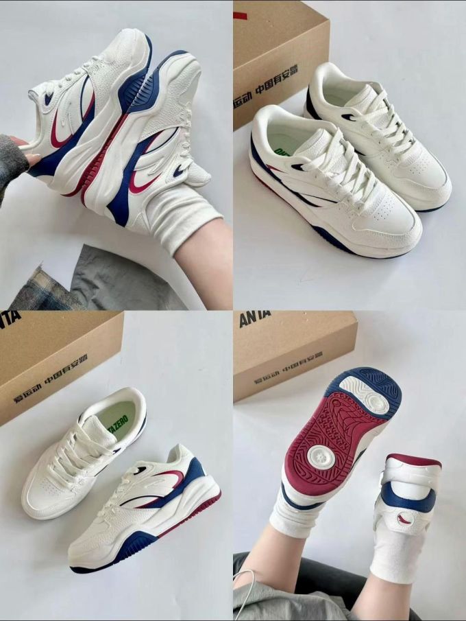 低帮 系带 皮革 