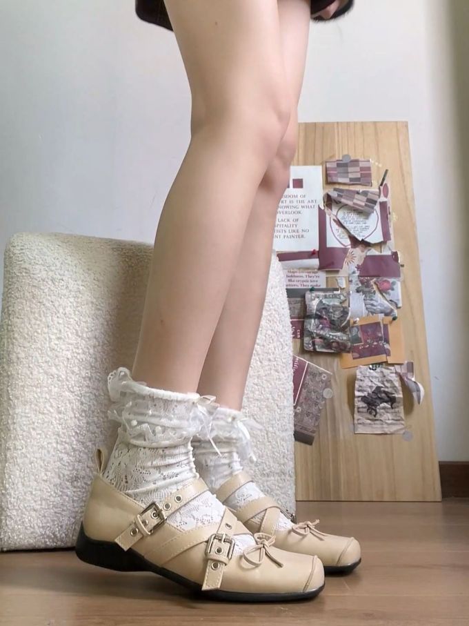 中口鞋 皮革