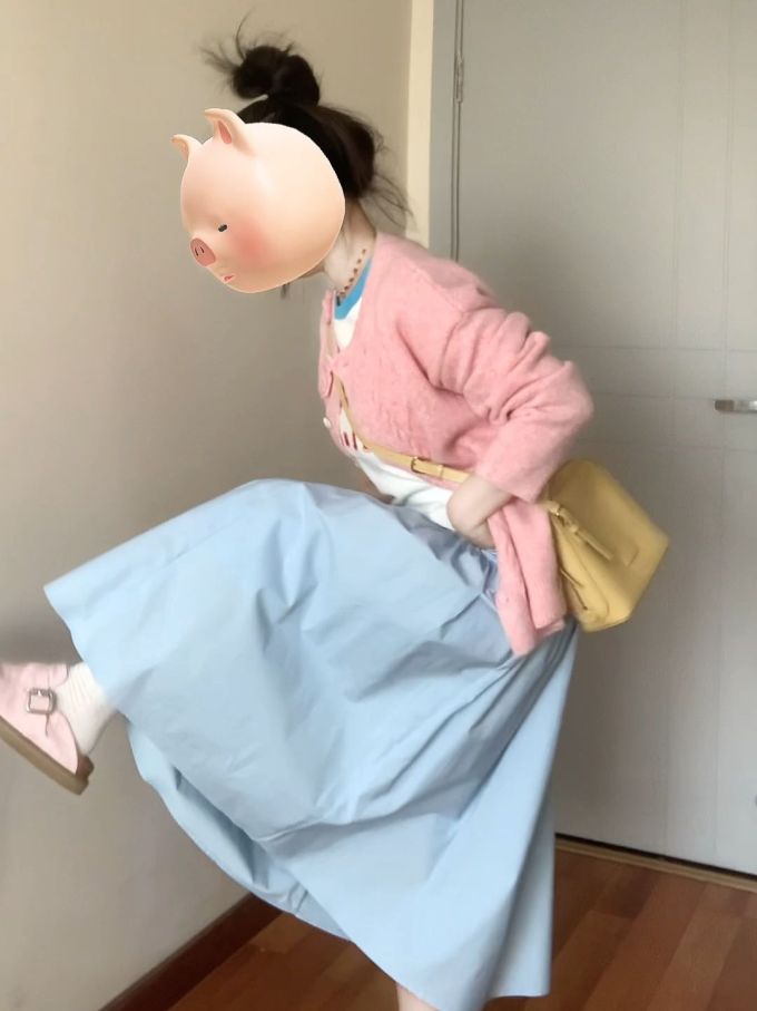 棉麻 A型 楠塔基特风 甜妹风 甜美