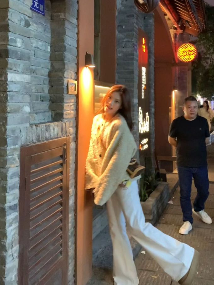 夜蓝色 楠塔基特风 牵牛花蓝 韩系休闲 休闲 