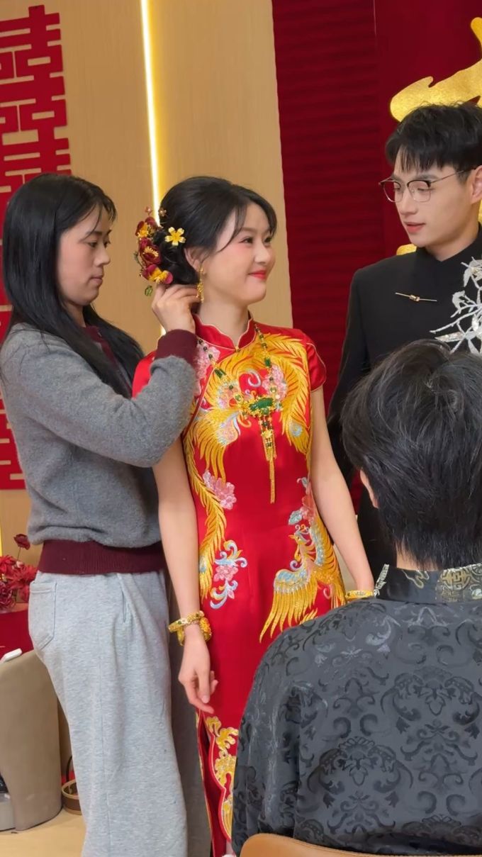 S型 小盖袖 满印&循环 绣花 巴贝多樱桃色 斗牛士 国风