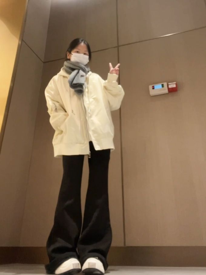 牛仔面料 巧克力棕色 韩系休闲 休闲