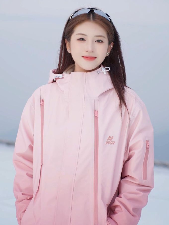 防护功能 O型 连帽领 中长袖 基础袖 印花 婴儿粉 浅紫罗兰 粉红豹粉 基础绳带 基础拉链