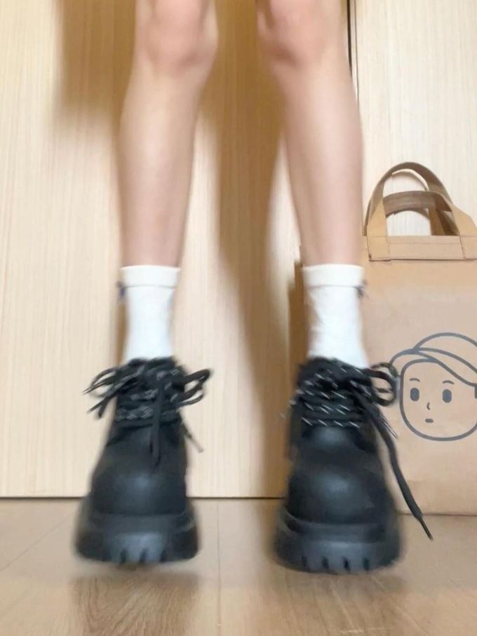 低帮 系带 皮革