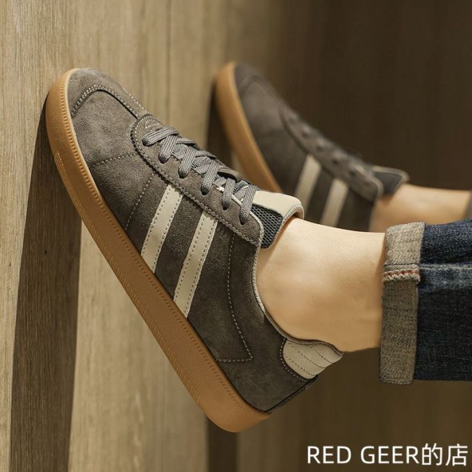 低帮 系带 皮革