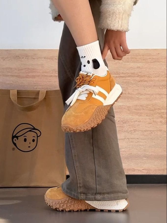 低帮 系带 皮革 