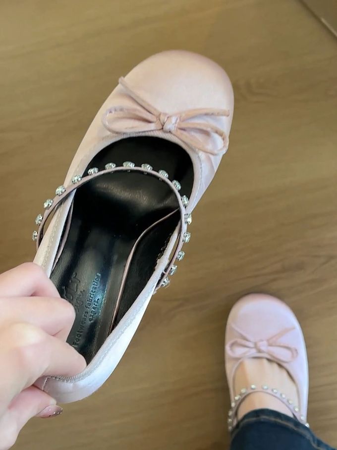 异形头-分趾 浅口鞋 皮革 