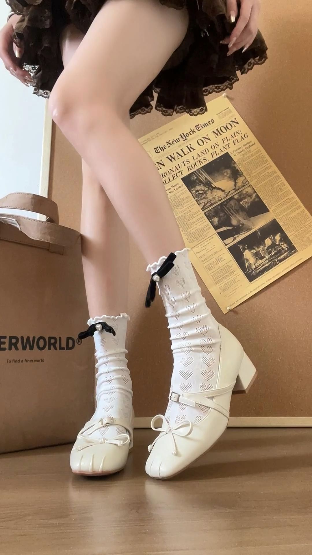 中跟 粗跟 圆头 低帮 浅口鞋 皮革  - VALI鞋履AI设计主图