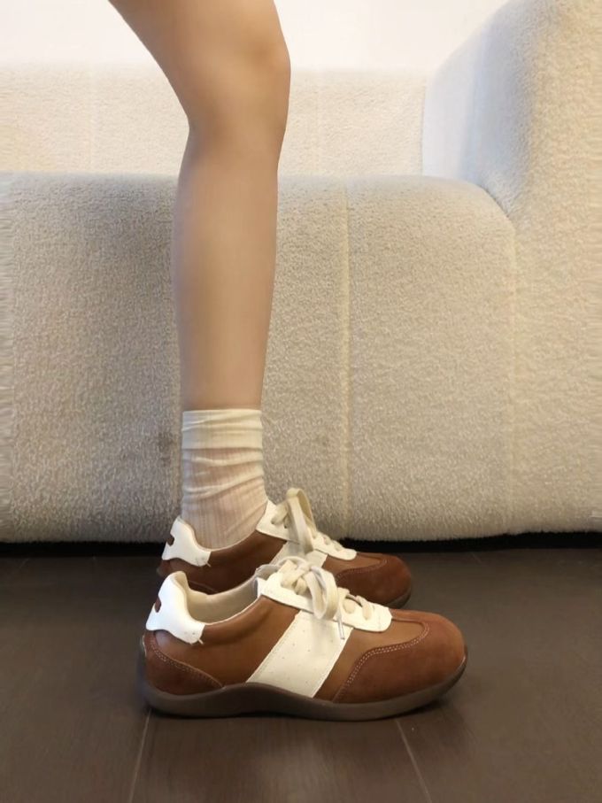 低帮 系带 皮革