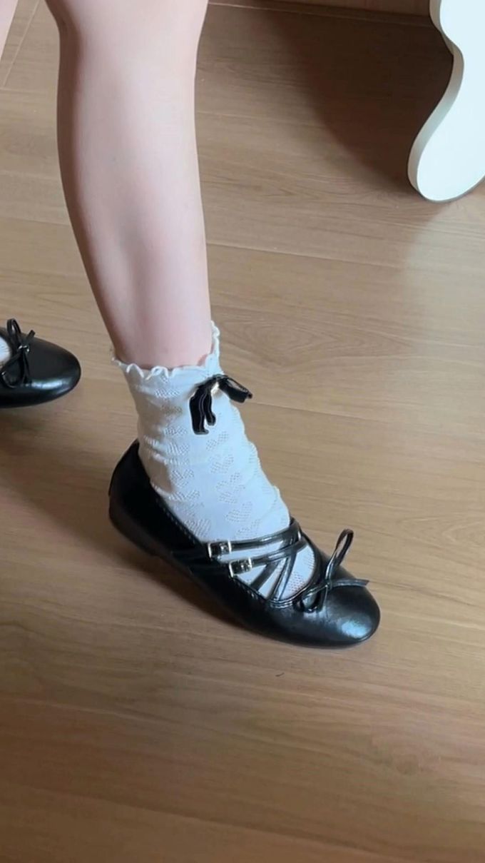 圆头 中口鞋 皮革