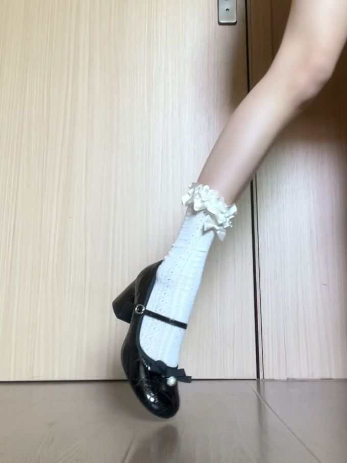 圆头 袢扣 中口鞋 皮革
