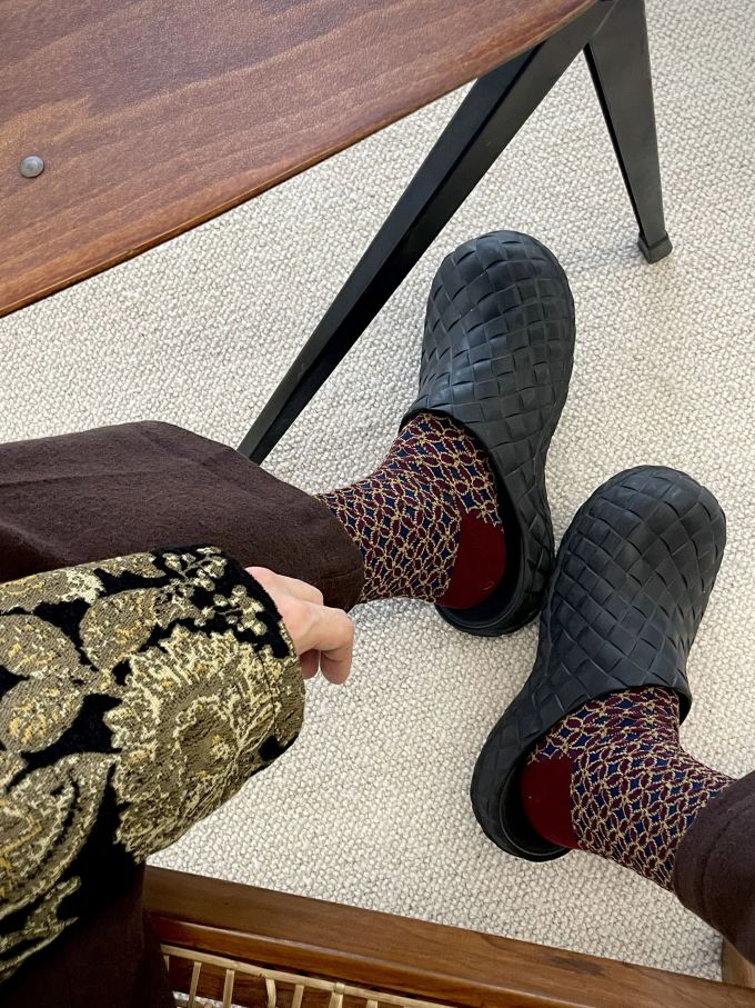 圆头 低帮 一脚蹬 深口鞋 皮革 