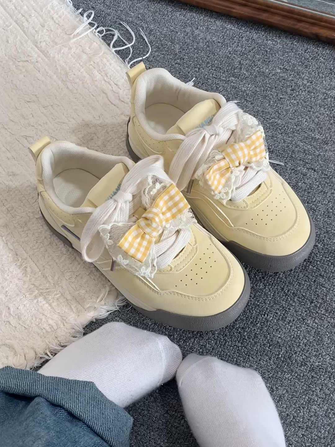 低帮 魔术贴 皮革  - VALI鞋履AI设计主图