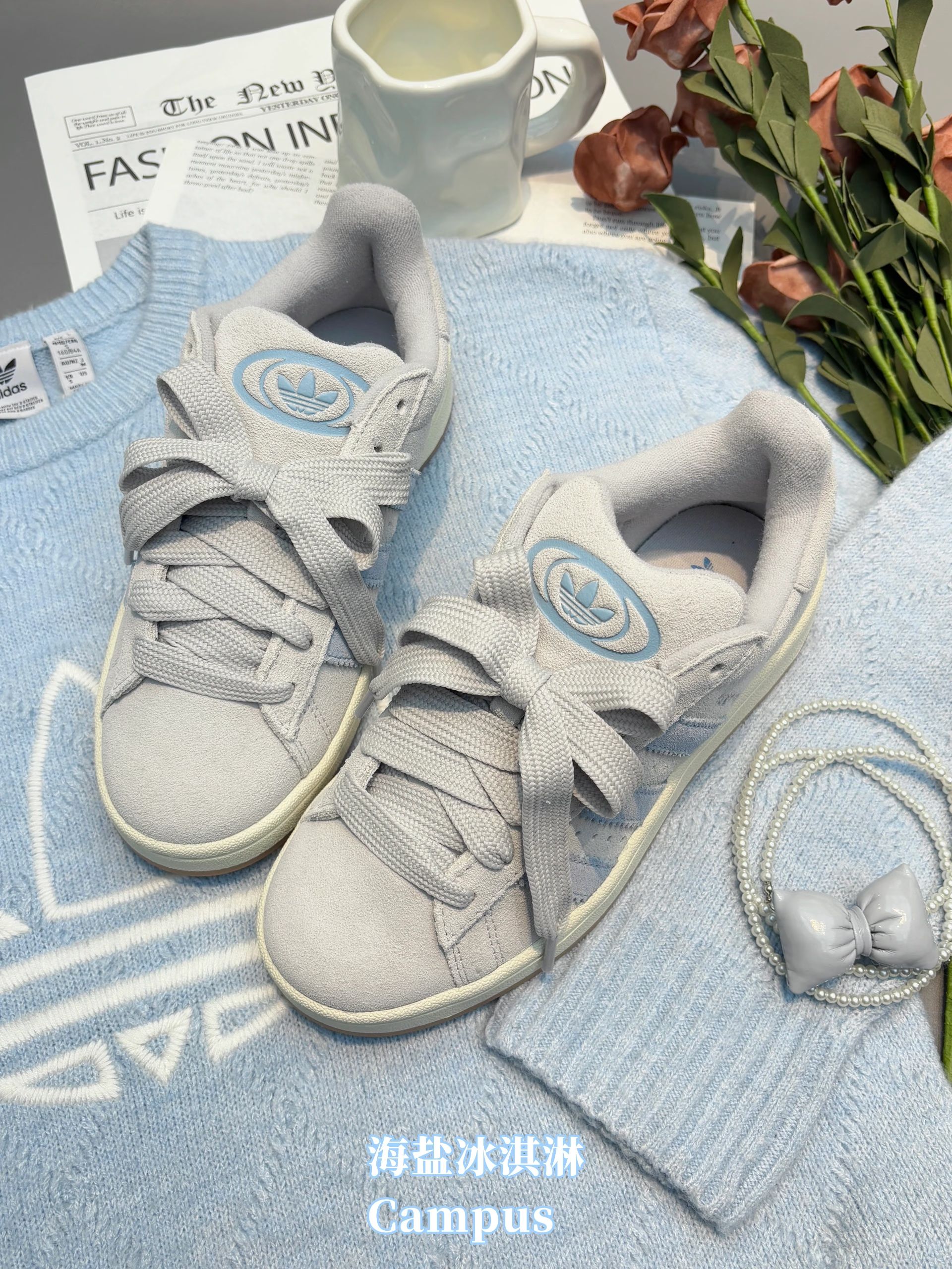 低帮 系带 布面  - VALI鞋履AI设计主图