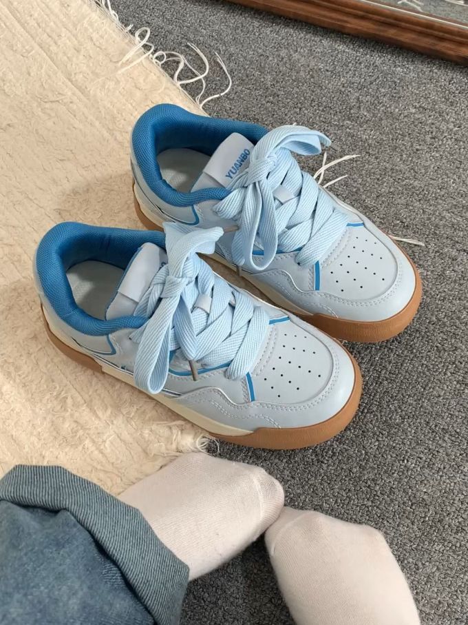 低帮 系带 皮革