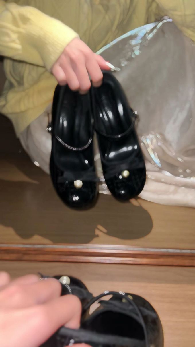 袢扣 中口鞋 皮革