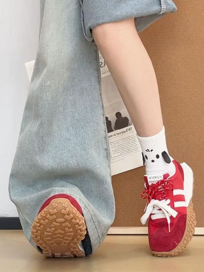 低帮 系带 皮革
