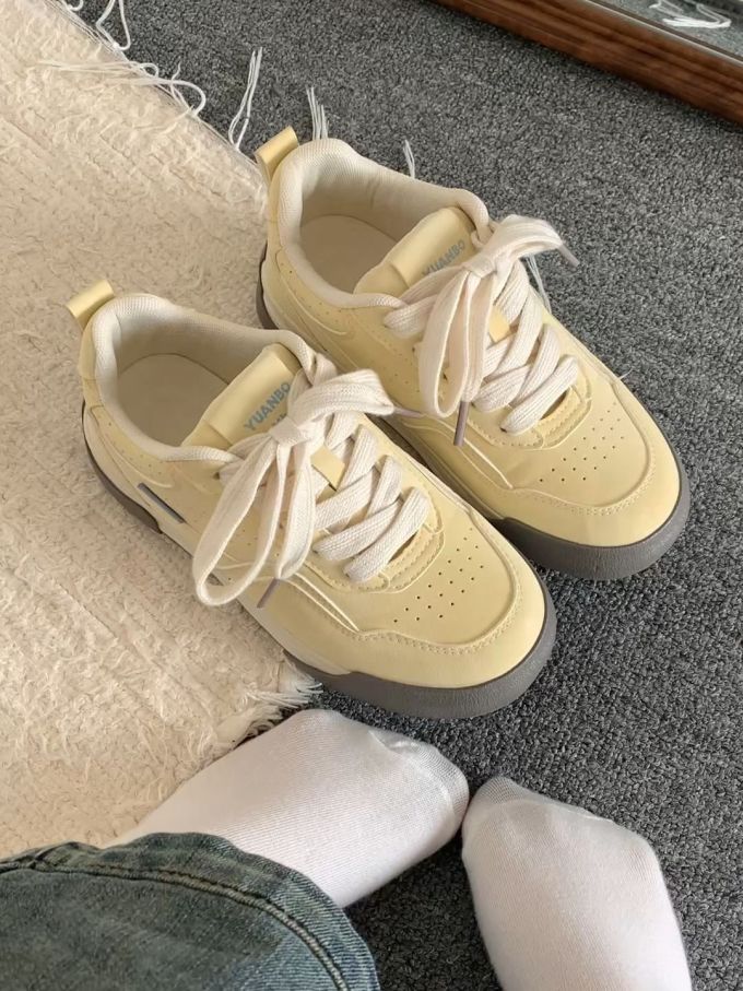 低帮 系带 魔术贴 