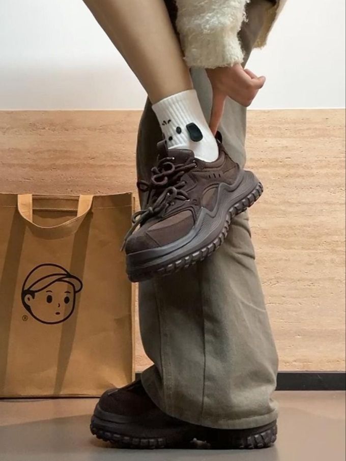 低帮 系带 皮革 