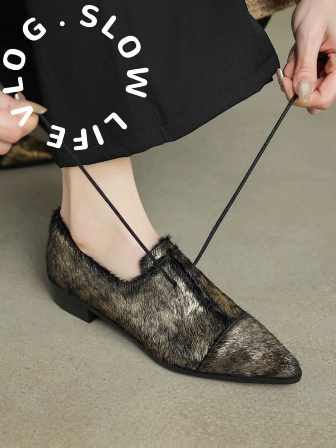 低帮 绒毛/绒面  - VALI鞋履AI设计主图