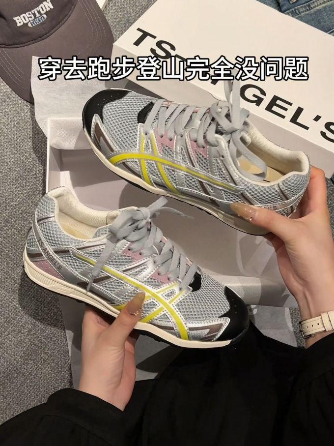 低帮 系带 网面 