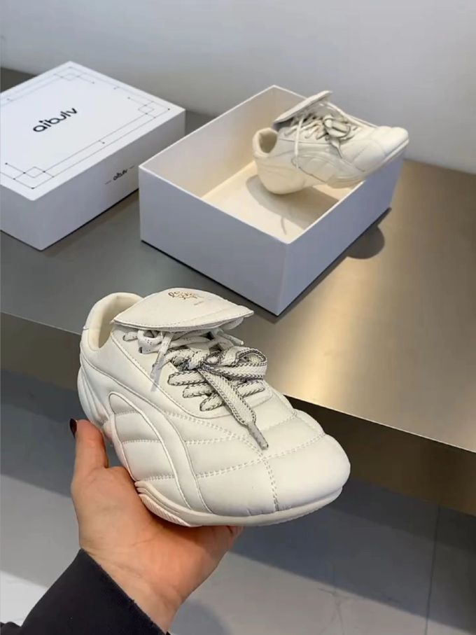 低帮 系带 皮革