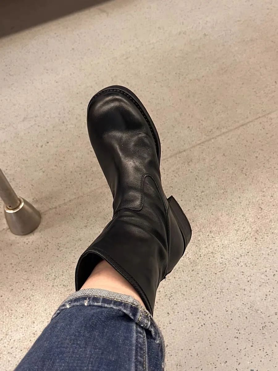 圆头 皮革  - VALI鞋履AI设计主图