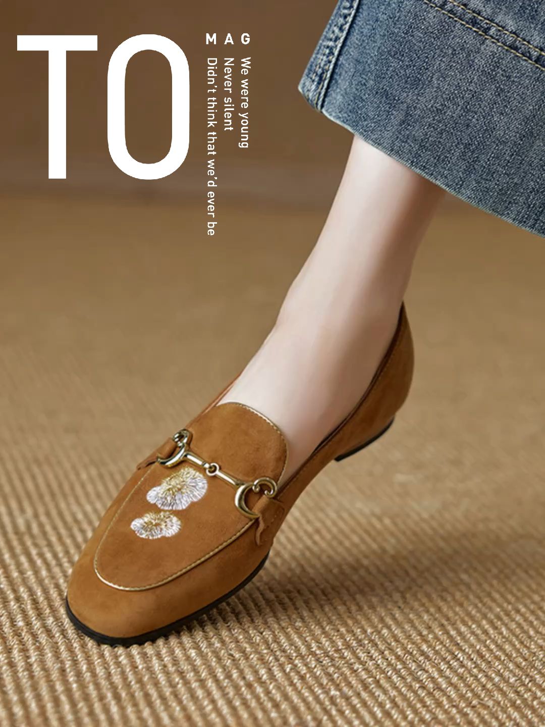 圆头 低帮 一脚蹬 深口鞋 皮革  - VALI鞋履AI设计主图