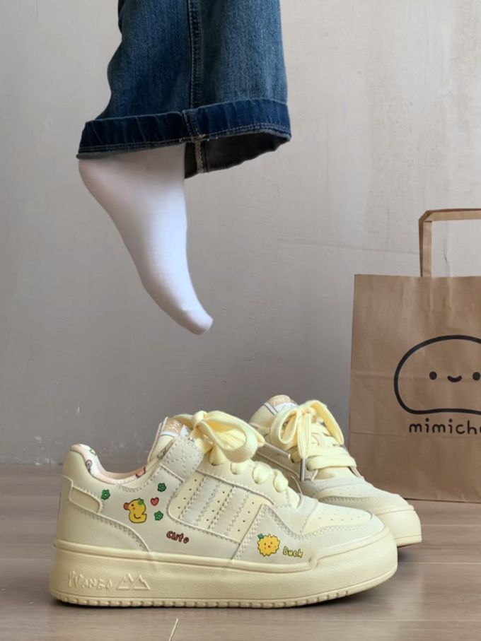 低帮 魔术贴 皮革 