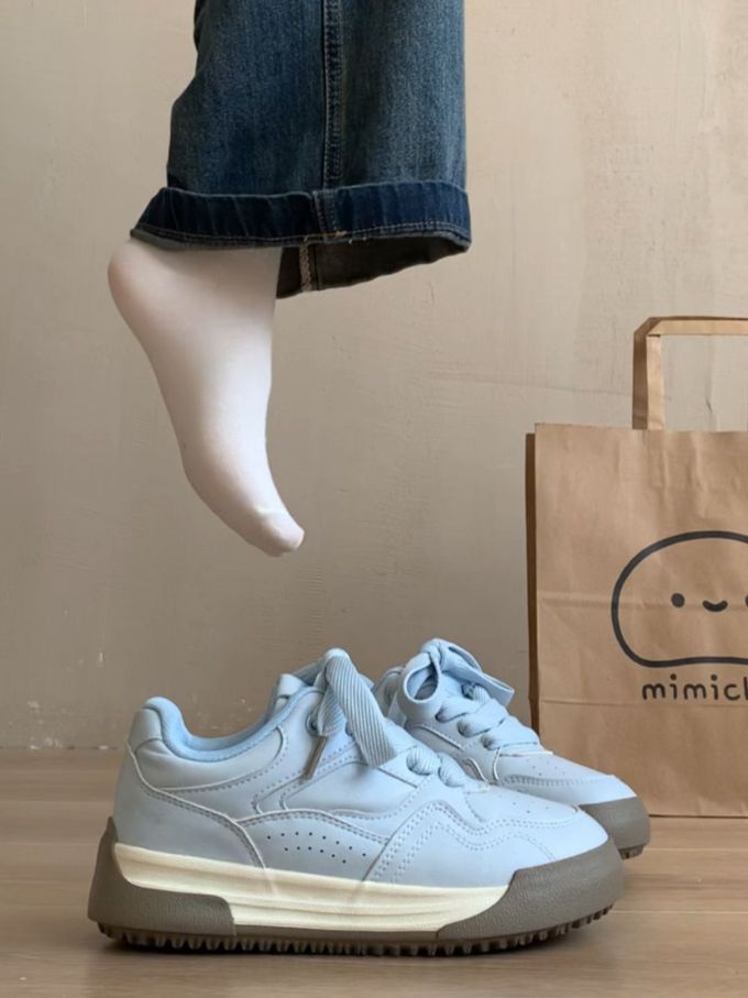 低帮 系带 皮革