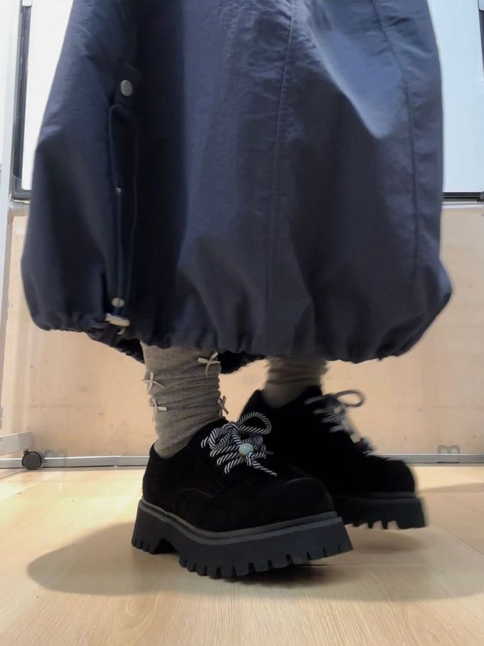 低帮 系带 皮革 