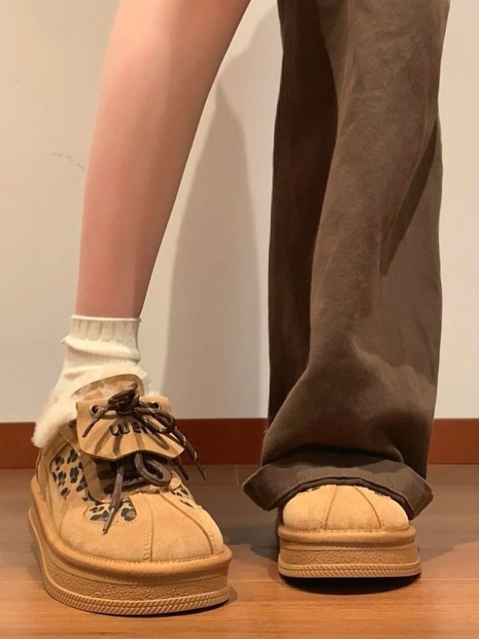 低帮 弹力绳 系带 布面