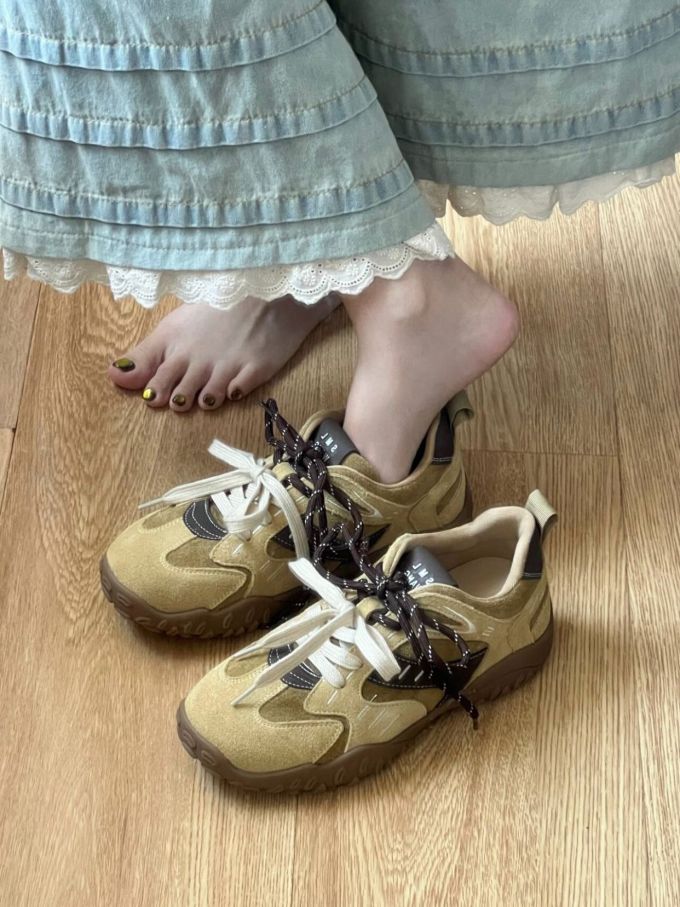 低帮 弹力绳 系带
