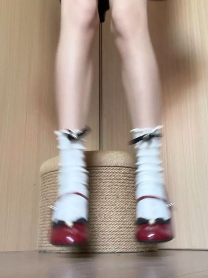 中口鞋 皮革 