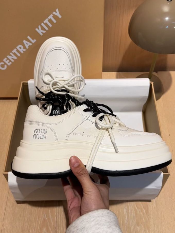 低帮 系带 皮革