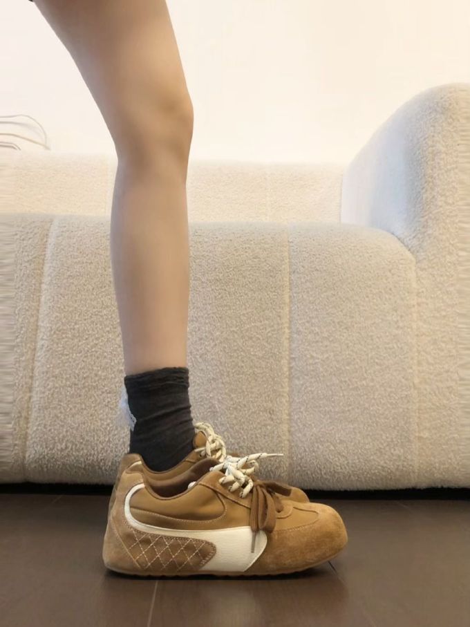 低帮 系带 皮革 