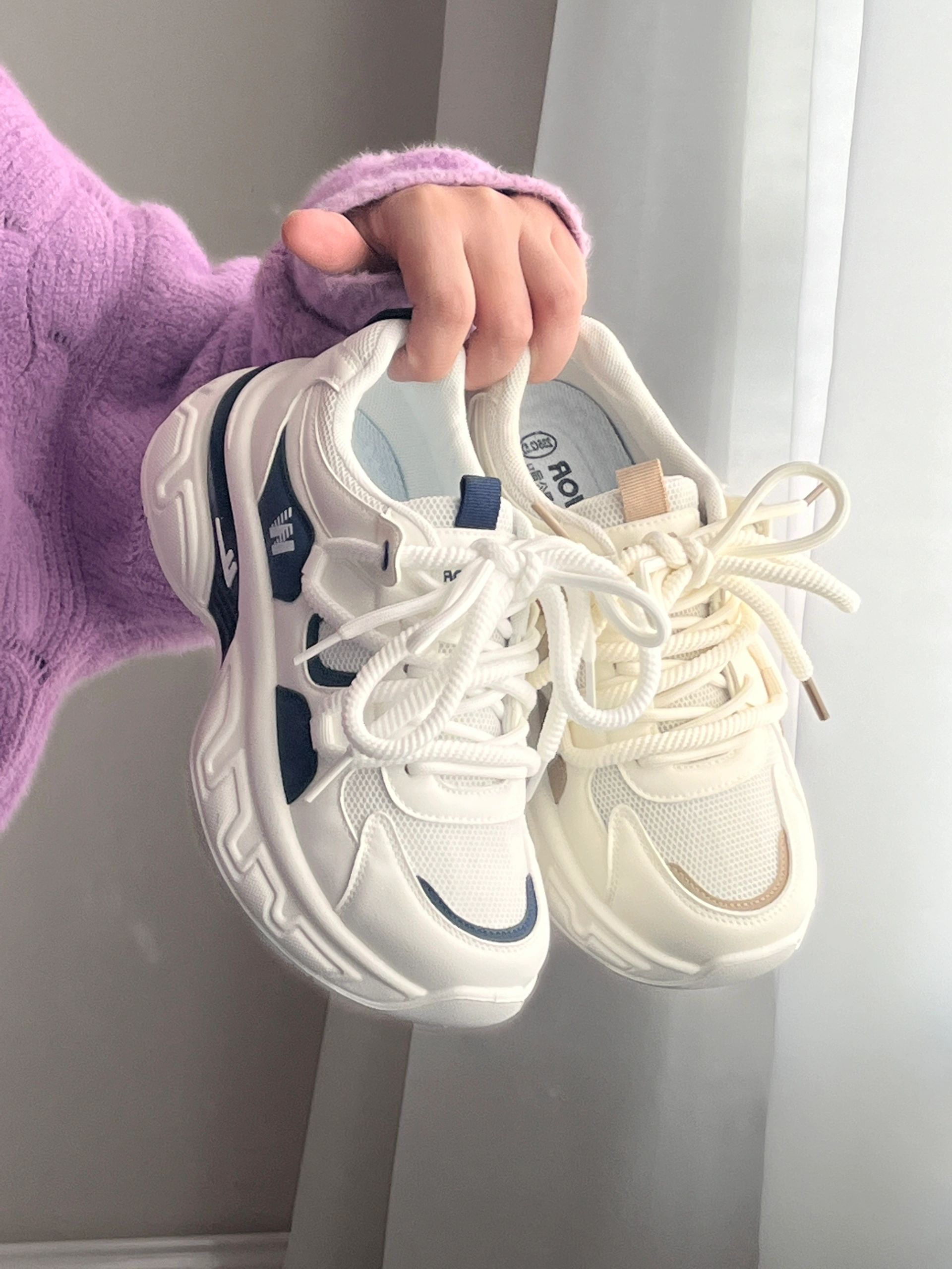 低帮 系带 布面  - VALI鞋履AI设计主图