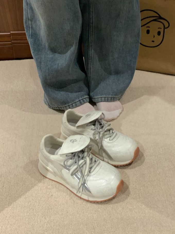 低帮 系带 皮革