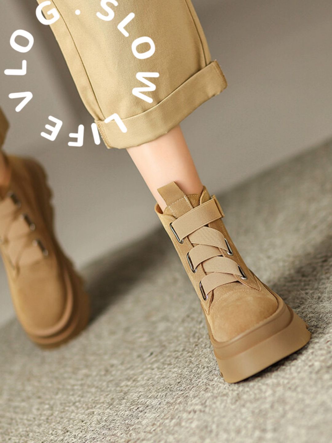 松紧带 皮革  - VALI鞋履AI设计主图