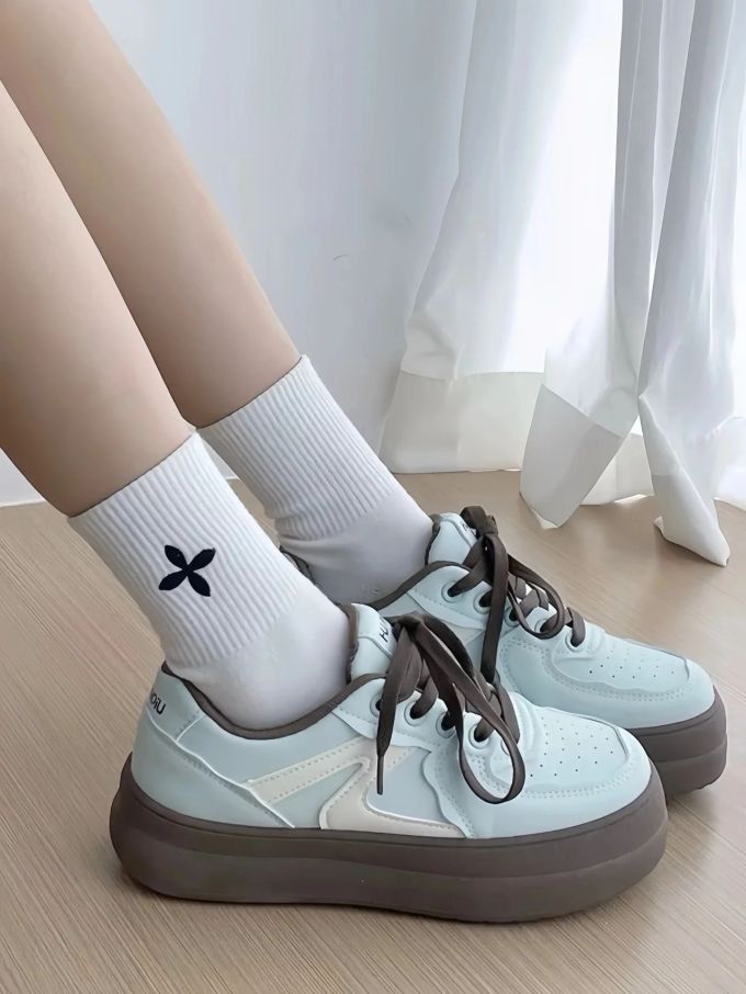 低帮 系带 皮革