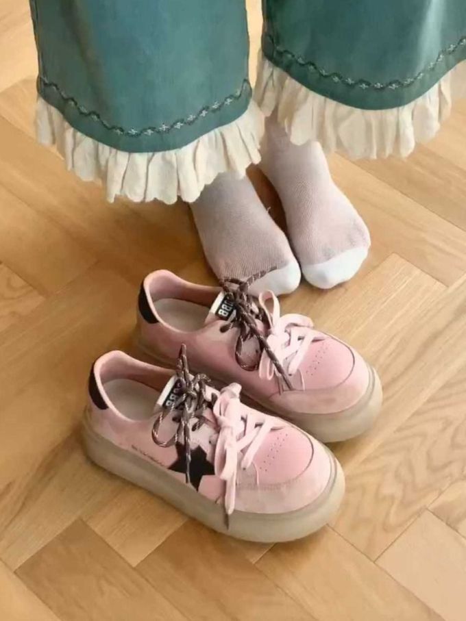 低帮 系带 皮革 