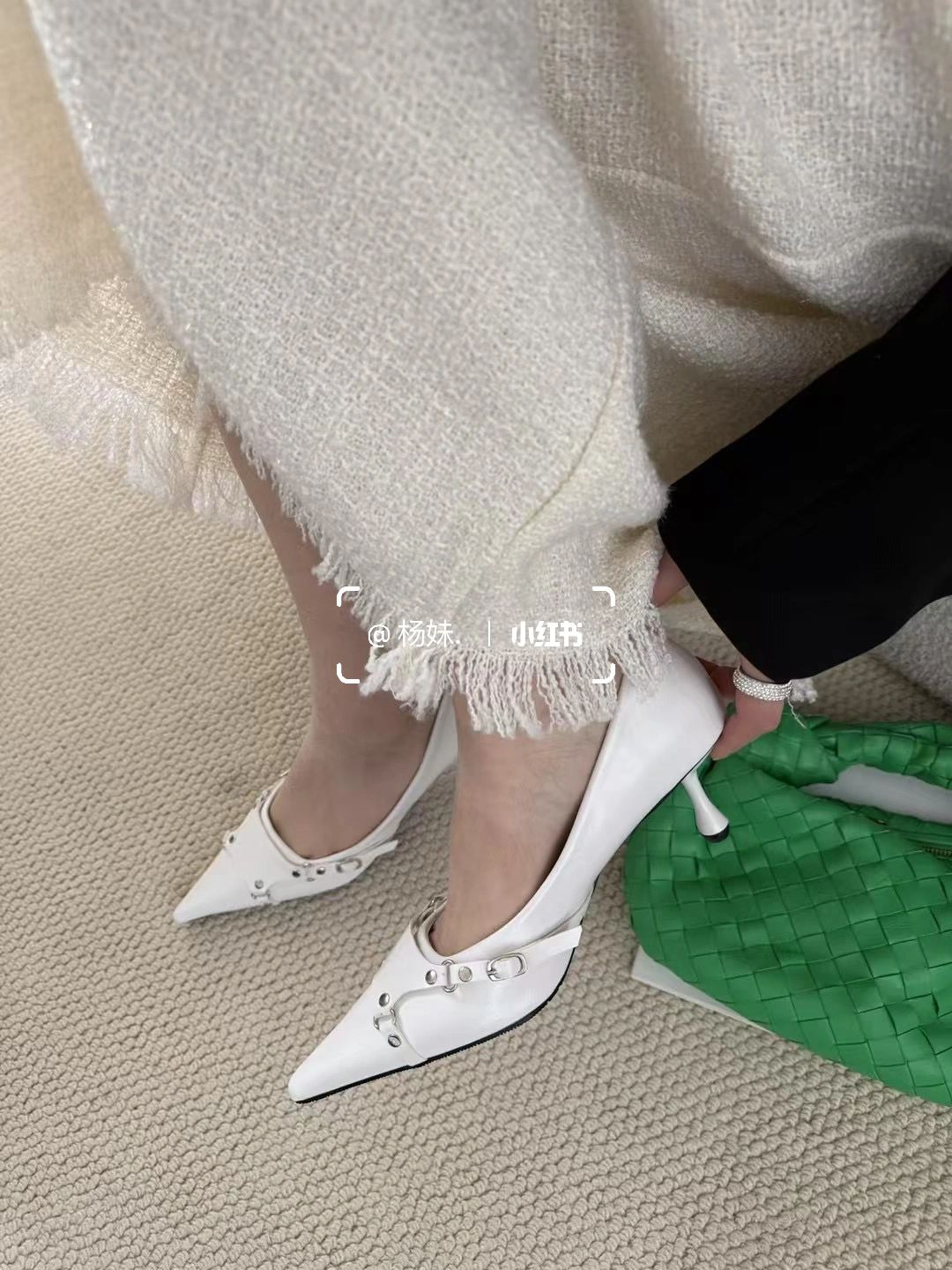 尖头 低帮 一脚蹬 浅口鞋 皮革  - VALI鞋履AI设计主图