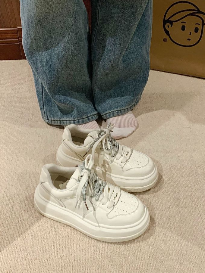 低帮 系带 皮革