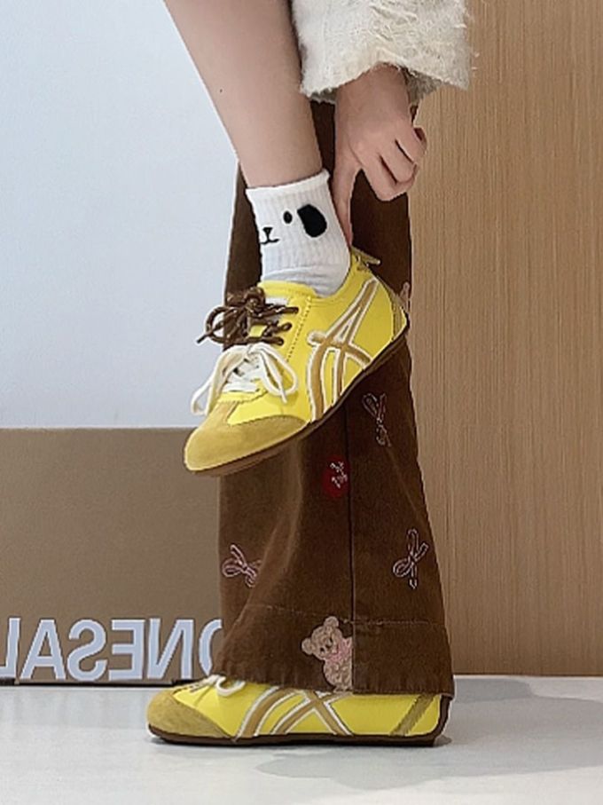 低帮 系带 皮革