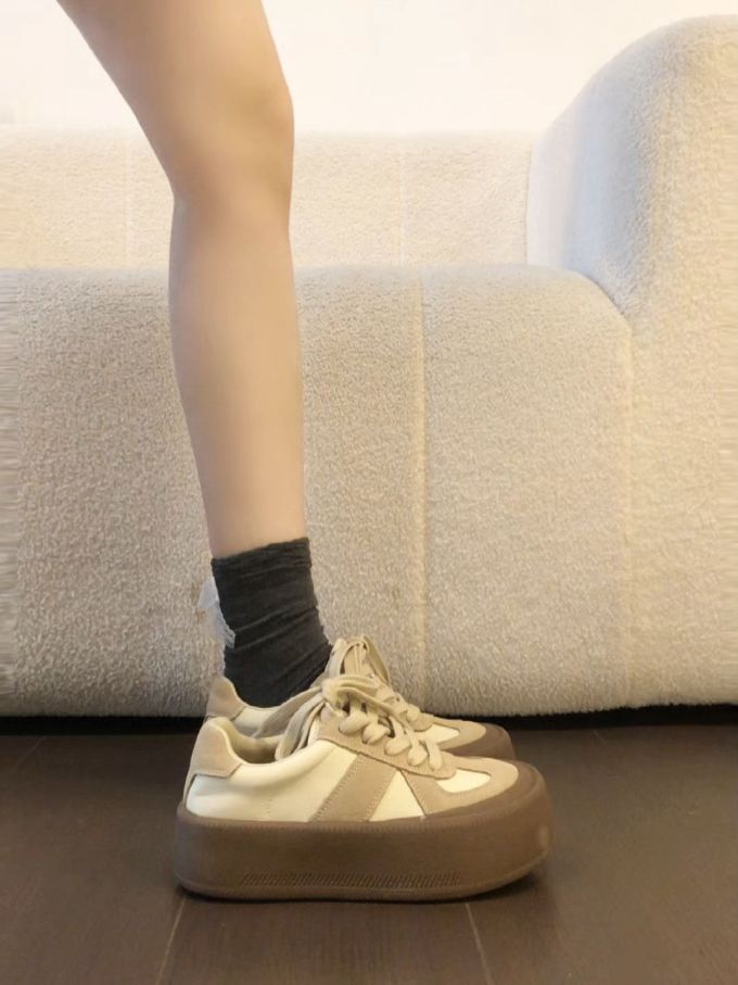 低帮 系带 皮革 
