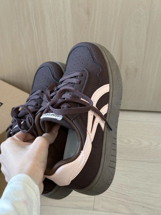 低帮 系带 皮革 