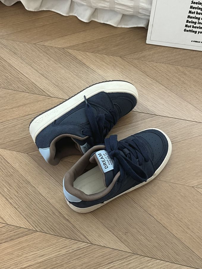 低帮 系带 皮革 