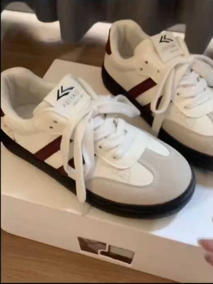 低帮 系带 皮革