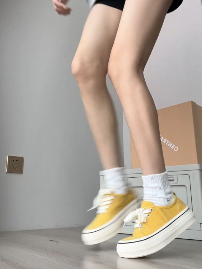 低帮 系带 皮革