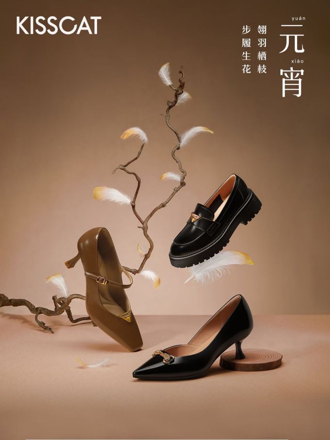 尖头 低帮 一脚蹬 浅口鞋 皮革 